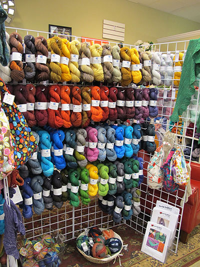 Periwinkle Sheep yarn colors